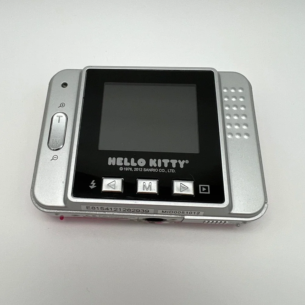 Hello Kitty Digital Camera Pink Silver‎ Kids Fun Photo Toy 2012